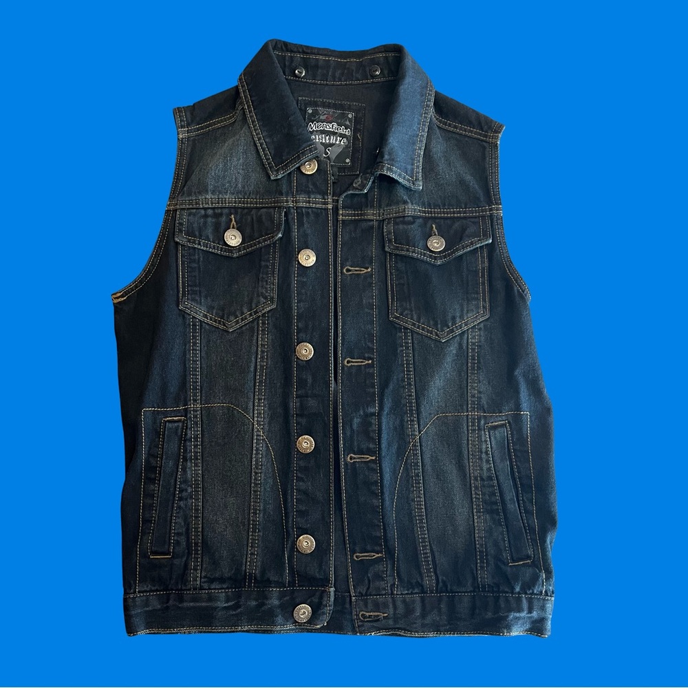 Denim vest